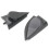 2PCS for Vios 2008-2012 Car Tweeter Refitting Audio Door Angle Speaker Cover Boxes Mounts 2