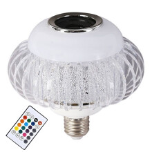 Bluetooth RGB Music Light Bulb LED RGB Bulb Light for Smart Bluetooth Music Speaker with Remote Control