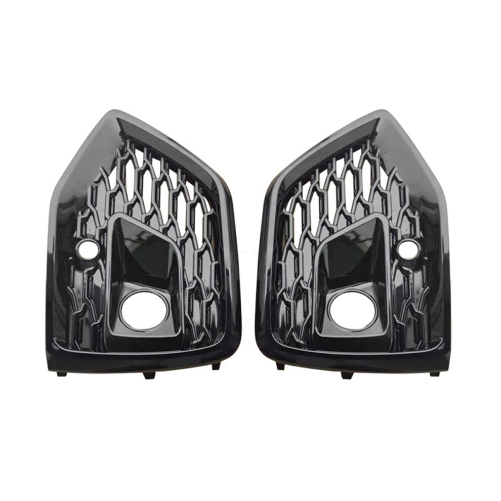 Front Bumper Grills Cover For Q5 Q5l Sq5 2021-2024 Front Fog Grills Frame Accessories Light 4854128924221