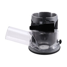 Adjustable Aluminum Alloy Plunge Router Base with Dust Collection for Trimming Machine, Enhanced Stability Engraving