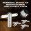 Drum Key Set, Drum Tuning Kit with Drill Bit, Speed Drum Key, Standard Drum Keys, Multi Tool for Drums 2