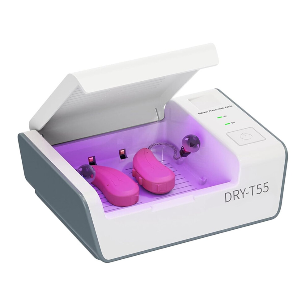 Hearing Amplifiers Dryer Dehumidifier,Dual Mode Drying Selection,Hearing Amplifiers Drying Box Cleaning Kit