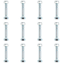 12pcs Snow Blower Shear Pins Bolts and Nuts Set 303160355P/303160355 Replacement Parts for Snow Blower
