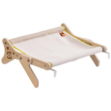 Adjustable Cat Window Perch Hammock Sturdy 40 Lbs Capacity Sunbathing Bed Pink Washable for Indoor Cats A