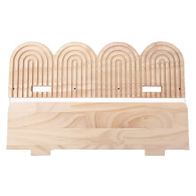 Boho Floating Shelves Wooden Boho Bookshelf Bohemian Farmhouse Storage Shelf for Bathroom Bedroom Nursery Farmhouse