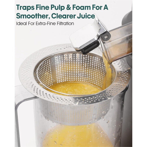 Pulp Strainer for J2 Cold Juicer for J2 Juicer Secondary Fine Filter Accessories 1