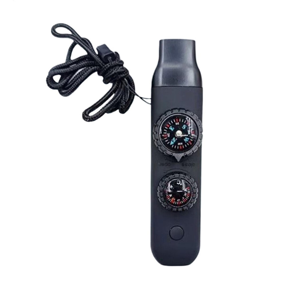 Survival Whistle With Compass Loud Sound Survival Whistle Mountaineering Hiking Safety Gear 4854128920100