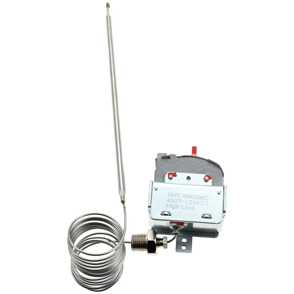 1Set Pp10084 High Limit Switch Thermostat Fit For Fryer 1/4" Thread Stuff Box 450F/232C Hi Limit Safety 4854128917162