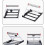 Adjustable Cutting Machine Support Frame with Foldable Miter Table Portable Woodworking Tool 2