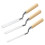 Professional Pointer Trowel Set, 3 Sizes with Wood Handle for Masonry and Mortar Repair 1