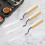 Professional Pointer Trowel Set, 3 Sizes with Wood Handle for Masonry and Mortar Repair 5