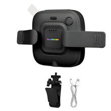 3-Color Dimmable Pocket Clip-on Fill Light,Universal for Smartphone,Perfect for Photography/Photo/Beauty/Live Black