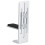 Graphics Card Holder Adjustable Jack GPU Video Card Bracket Prevent Sagging for ITX/ATX Desktop PC Case Accessory Silver 1