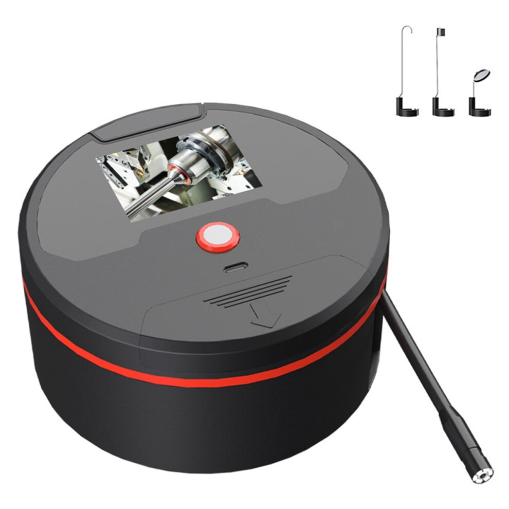 Portable Stowable Endoscope Camera 2.4 Inch Hd Inspection Borescope Camera With 8 Led Ip67 Waterproof Drain Camera 4854128943376