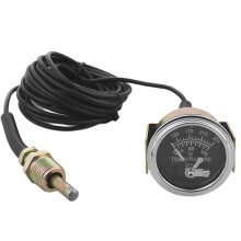 52MM 2Inch Water Temp Switch Instrument with Alarm Func Water Temp Meter for Industrial Engines & Equipment