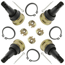 For 500 2003 2004 2005 2006 4Pcs Ball Joints Upper and Lower Ball Joint 7081190 7061141 7061156