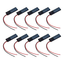 10PCS Battery Power Indicator 3S Ternary Lithium Battery Lithium Iron Phosphate Lead-Acid Battery Capacity Display