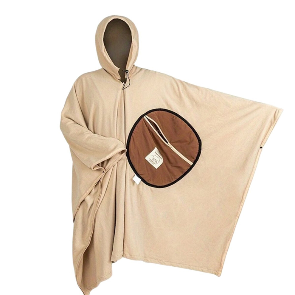 Multipurpose Poncho Sleeping Bag Camping Travel Wearable Blanket For Adults Outdoor Adventure Warm And Cozy 4854128943529