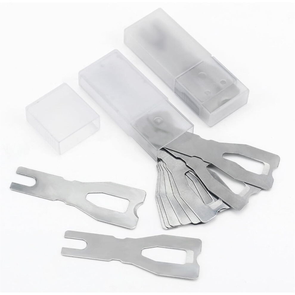 20Pcs Blades Compatible With Vinyl Flooring Trimming Skiving Knife Welding Cutting Blades 4854128940313