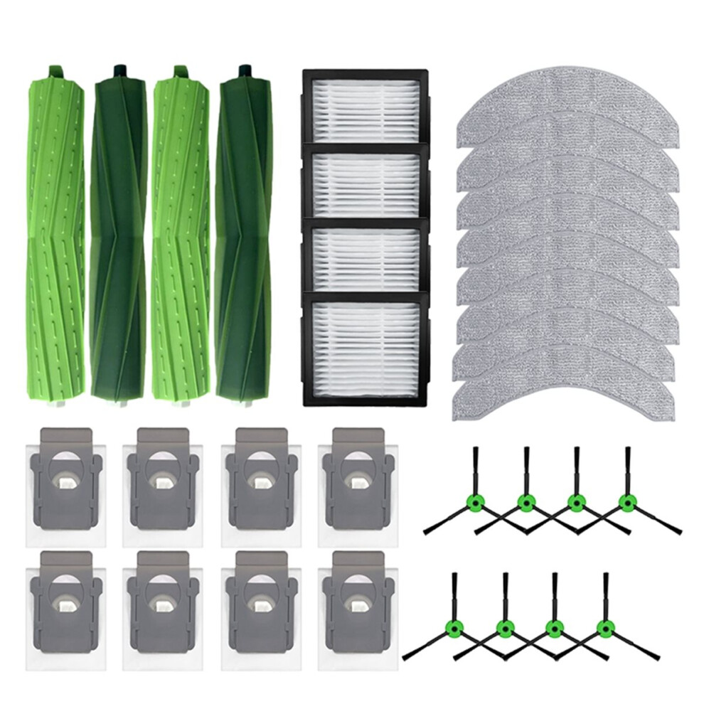 For Combo J7+ / J9+ / 10 Max Accessories Main Side Brush Hepa Filter Mop Cloth Dust Bag Replacement Parts