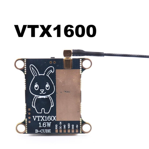 5.8G VTX 1600mW 48CH Input Voltage Video Transmitter for Long Range RC Airplane FPV Drone 1