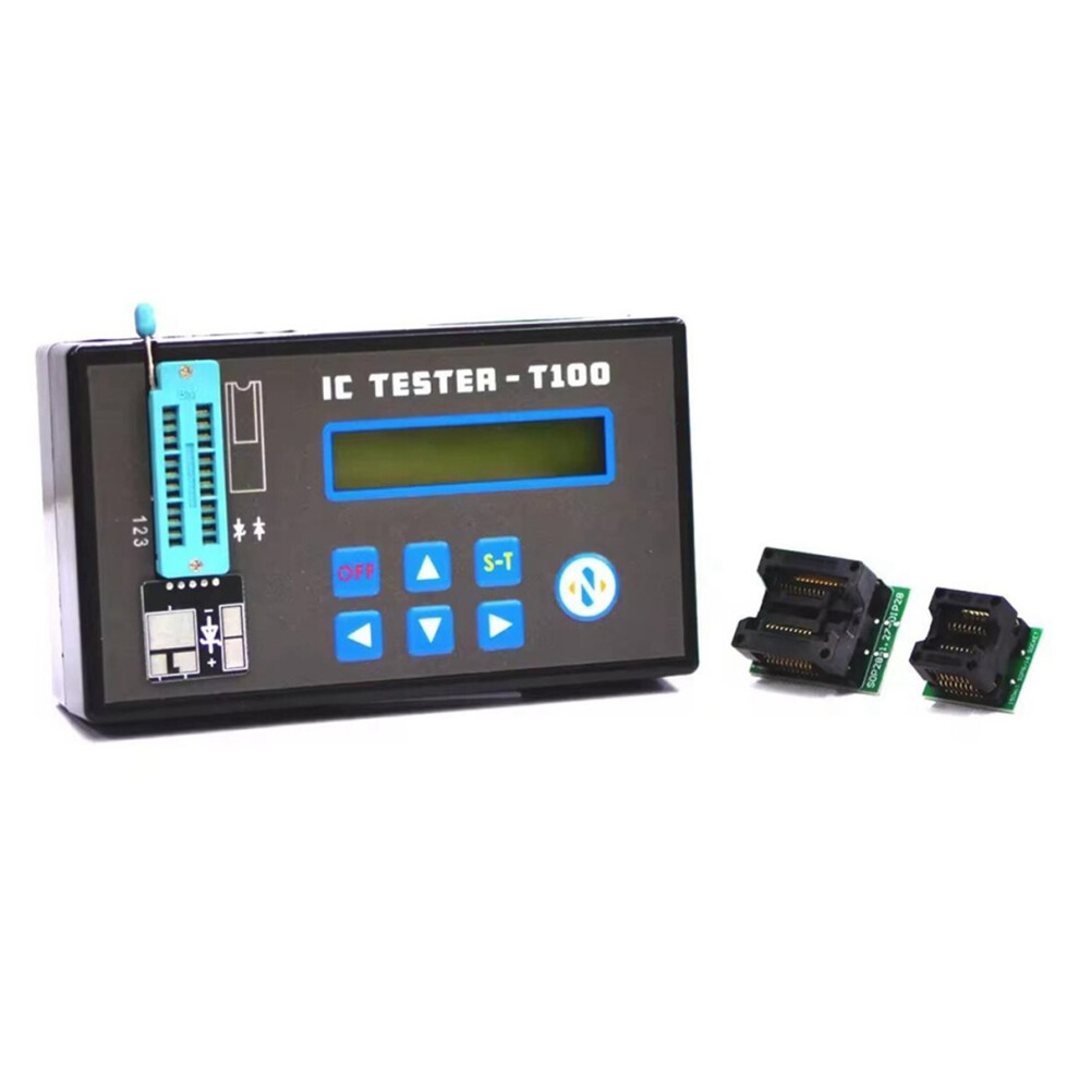 T100 Ic Tester Integrated Circuit Tester Transistor Diode Tester Integrated Circuit Ic Chip Testing Rechargeable 4854138048382