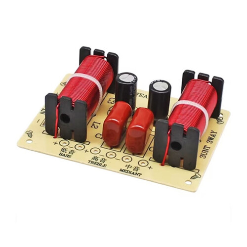 150W 3 Way HiFi Speaker Frequency Divider Audio Crossover Filter Treble-Alto- Frequency Divider 2