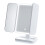 LED Trifold Makeup Mirror with Smart Touch Control, Adjustable Brightness, Portable Vanity Mirror for Dorm Room 2