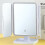 LED Trifold Makeup Mirror with Smart Touch Control, Adjustable Brightness, Portable Vanity Mirror for Dorm Room 5