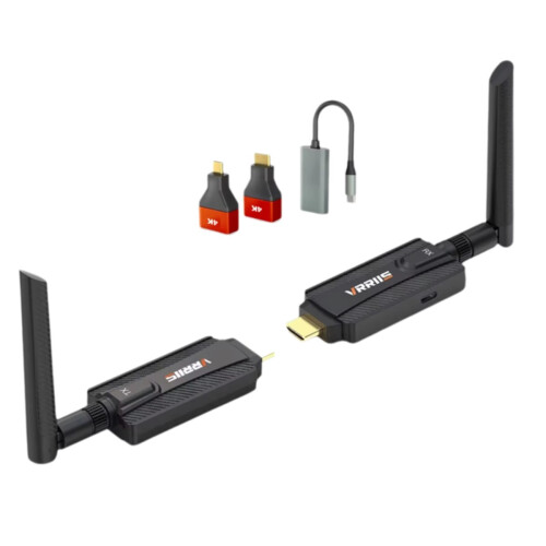 200M Wireless -Compatible Transmitter and Receiver TV Meeting Portable Transmitter Projection Audio Display Adapter
