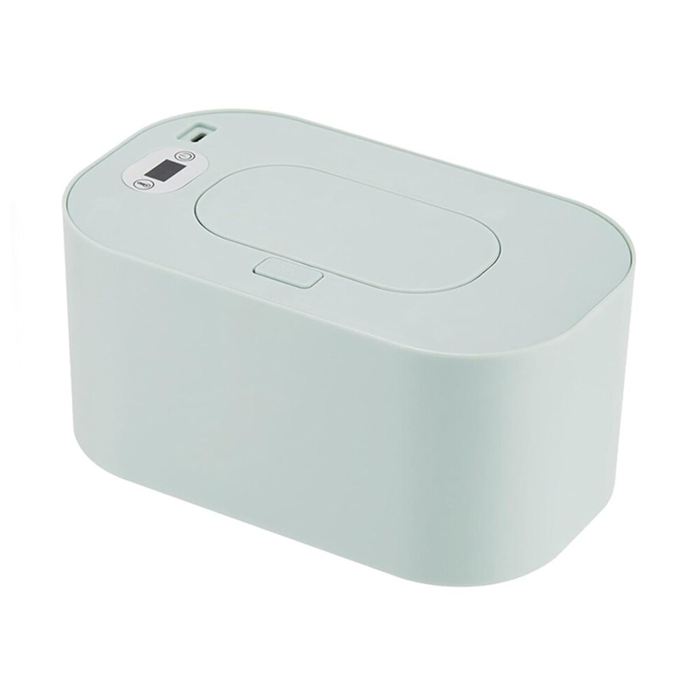 Portable Baby Wipe Warmer 2-in-1 Heated Towel Dispenser Heating Box for Home Car Travel Accessories Blue