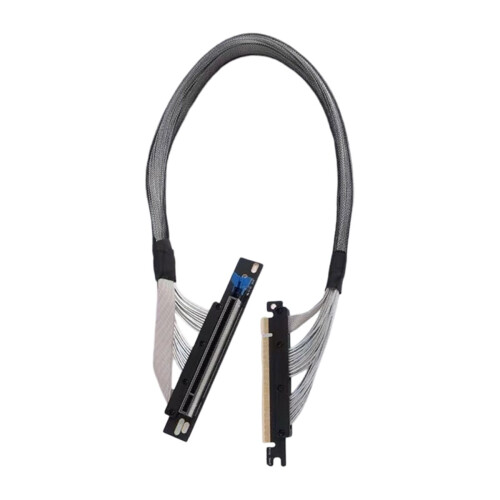 PCIE5.0X16 Graphics Card Extension Cable 90 128GB/S for GPU Ai Server Smart Artificial Intelligence Acquisition Card