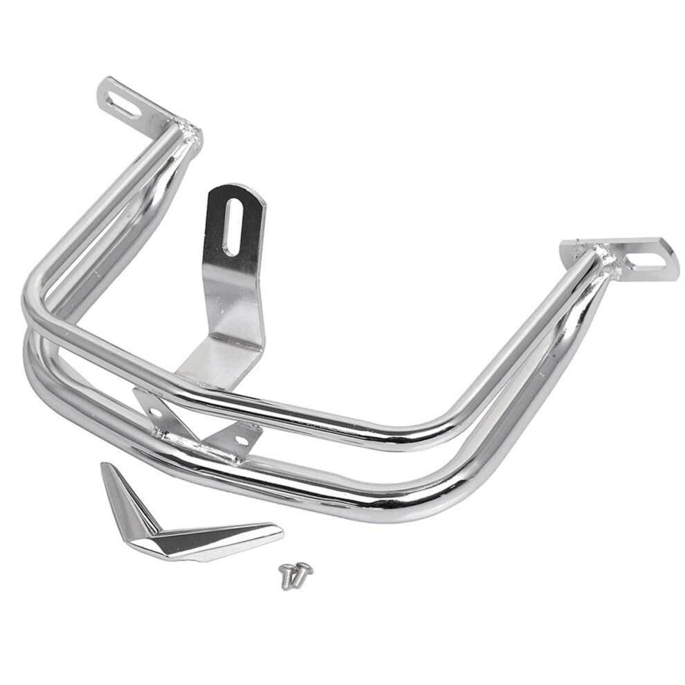 Chrome Rear Rail Trim Bumper For Street Glide Flhx Flht 4854138056615
