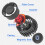 Fish Magnetic Aquarium Wave Maker Powerhead with Digital Led Display Controller Water Inverter Pump EU Plug 3