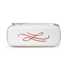 Stethoscope Storage Box Multifunctional Travel Carrying Case with Mesh Bag Hard Drive Pen Medical Organizer White
