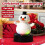 Talking Animated Christmas Toy Can Sings, Talks, and Dance Interactive 7