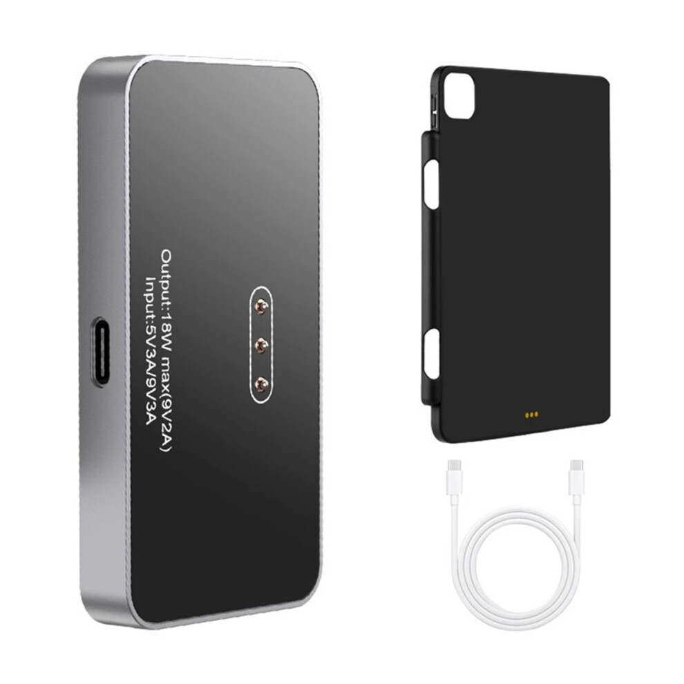 Aluminum Alloy Magnetic Wireless Charger With Protect Case For Pro 18W Fast Charging Connector Charger 12.9Inch 4854138066577