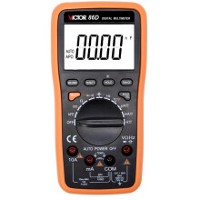 86D 5999 Counts High Accuracy Auto Range True RMS Pocket Digital Multimeter with USB Interface