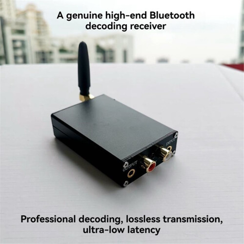 Audiophile-Grade Lossless Bluetooth 5.1 Receiver Adapter, Professional Old Audio Modified Bluetooth Receiver QCC5125 2