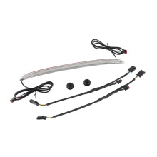 Motorcycle LED Windshield Center Fairing Vent Light for Touring CVO Street Glide Ultra 2023-2025