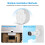Universal Plastic Junction Box for Dome Security Cameras Waterproof Mount Bracket Surveillance Dome Brackets 6