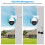 Universal Plastic Junction Box for Dome Security Cameras Waterproof Mount Bracket Surveillance Dome Brackets 5