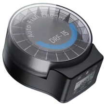 -15 Automatic Fish Tank Feeder BT Remote Control with Digital Timing Feeding Food Dispenser for Aquarium Pet Fish