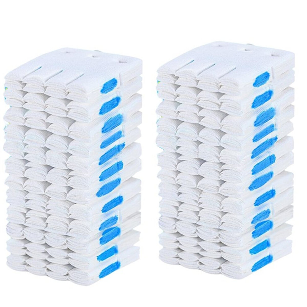 72 Refills Flushable Toilet Refills,Disposable Toilet Bowl Paper Bulk, Toilet Brush Refill Pads for Toilet and Bathroom