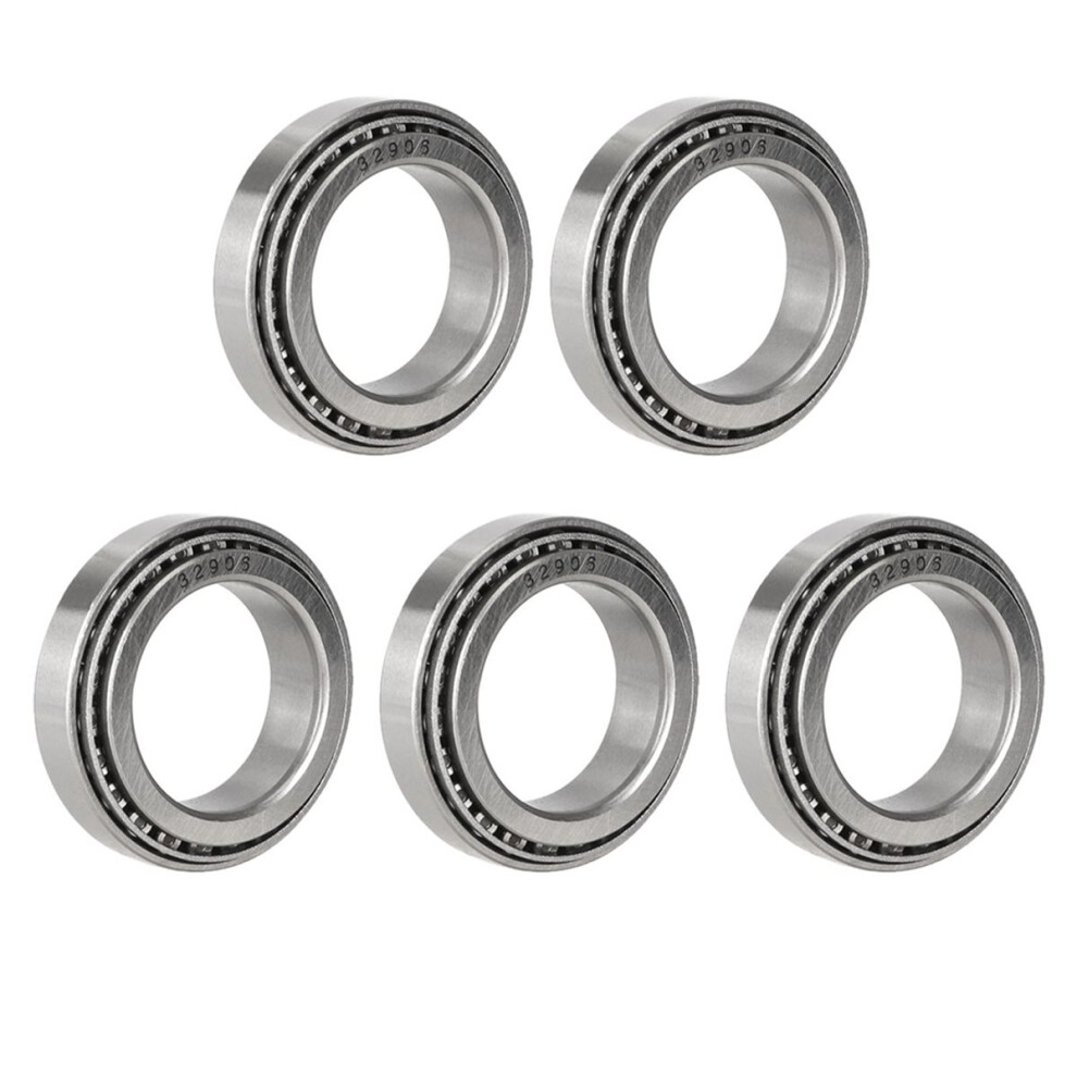 5Pcs Tapered Roller Bearings Wheel Bearings 32906 Bore Tapered Bearing 4854138088791