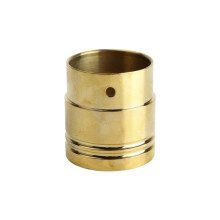 Universal Motorcycle Brass Drilled Exhaust Port Exhaust Tip Exhaust Pipe End Cap for Most 1-3/4inch Pipe