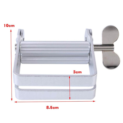 Aluminium Alloy Squeezer Toothpaste Dispenser Tube Wringer Hand Roller Tool 1