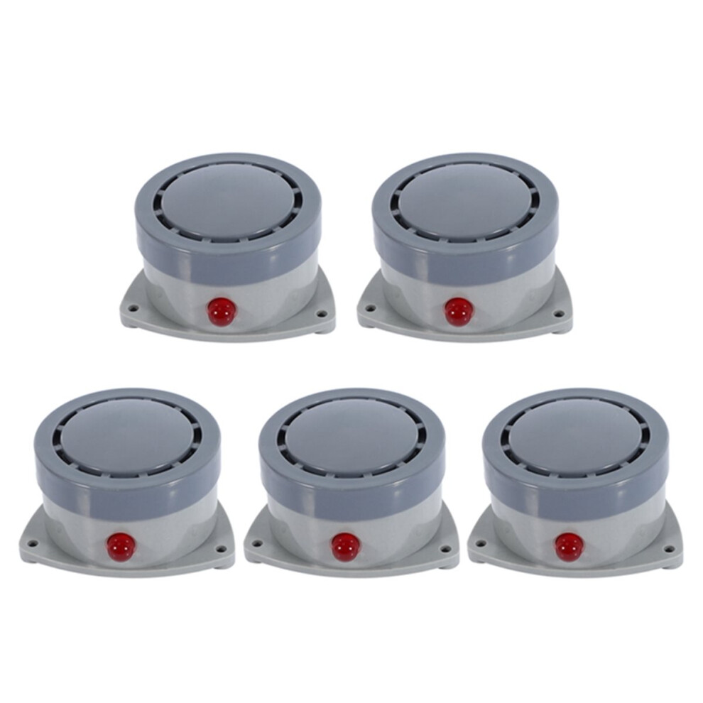 5Pcs Water Leak Detector Alarm 110Db Water Leakage Sensor For Basement For Pipe/Drain/Sink/Faucet Drip 4854138088364