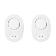 2Pcs Tuya WiFi Water Immersion Sensor Smart Life Leakage Sensor Water Linkage 100db Alarm App Remote Monitoring