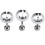 3pcs Measuring Gauge Needle Point Puller Set Non-Damaging Stable Grip 2